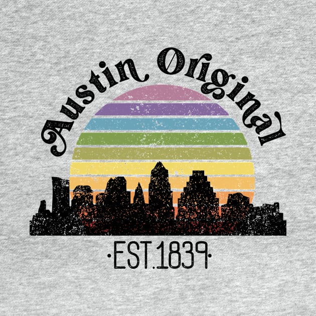 Austin Original Retro Rainbow by Perpetual Brunch